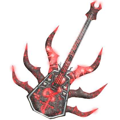 Emissive Red Guittar Emo Y2K Roblox item