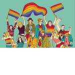 The lovely LGBTQ+ gang!