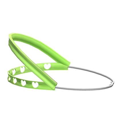 ♡ cute kawaii braces headgear in green