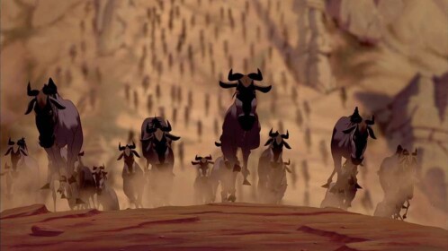 The Lion King🦁 Stampede Obby🐂🐂🐂