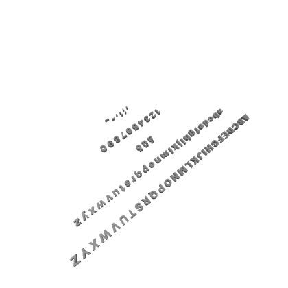 All Letters Numbers and other things by Muck_Hd