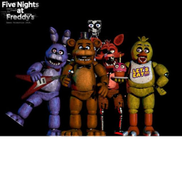 Escondidas en la pizzeria de FNAF!