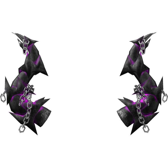 Pink Chained Black Horns