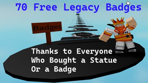 [70 Free Legacy Badges] Chance's Badge walk