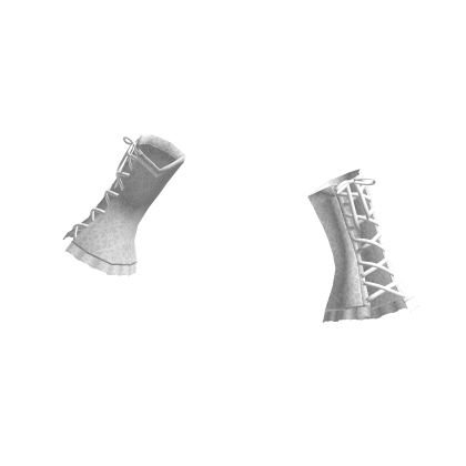 3.0 gothic laced up sleeves / white thumbnail