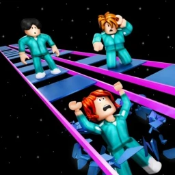 robux at the end of the glass bridge icon