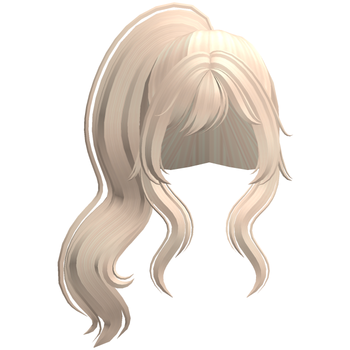 Cute Pretty Wavy Side Hair (Blonde)