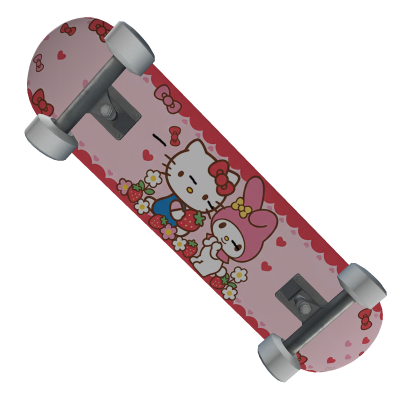 My Melody x Hello Kitty Skateboard Roblox item