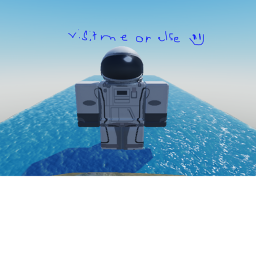 Astronaut in the ocean