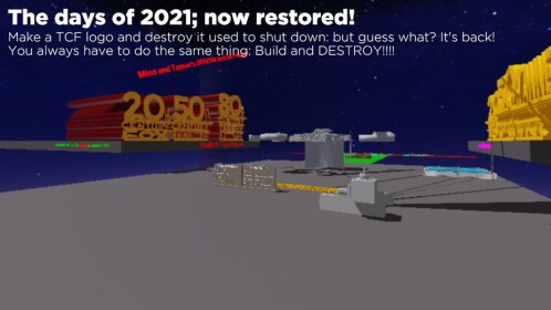 Make a TCF logo and destroy it (LEGACY)
