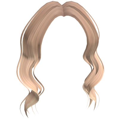 Curly Bangs in Blonde