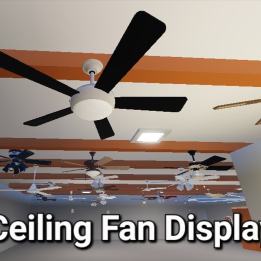 ceiling fan display