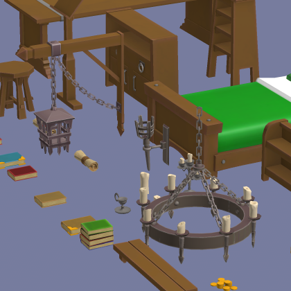 Medieval Furniture Pack