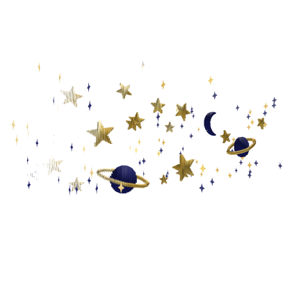 Gold stars Aura Animated