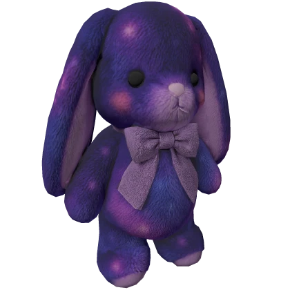 💜 FREE 💜 (D222C) Bunny Plush Galaxy ✨ | Roblox Item - Rolimon's