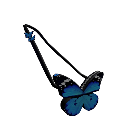 Blue Butterfly Bag