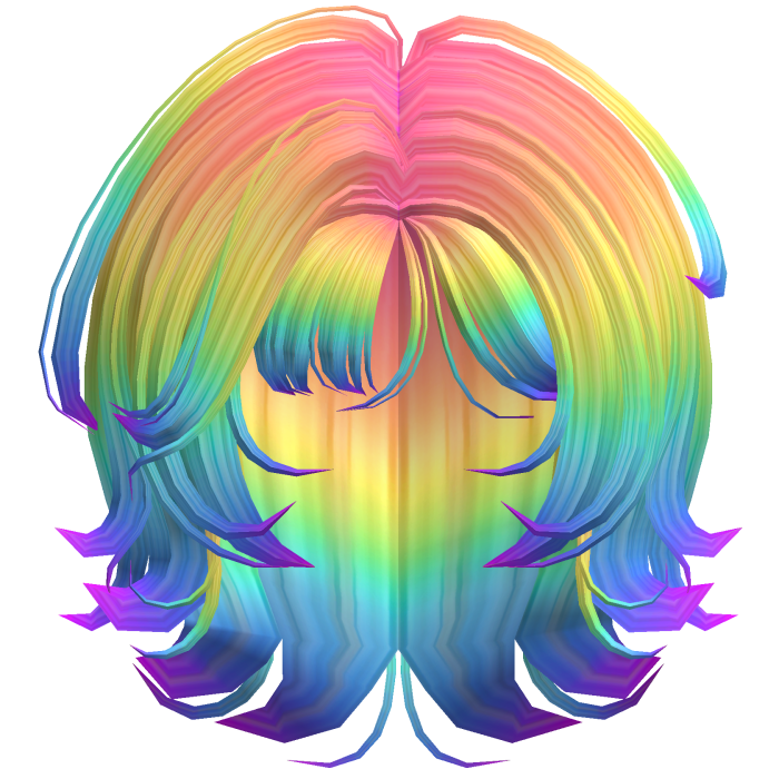 Dolly Short Layered Bob (Rainbow)