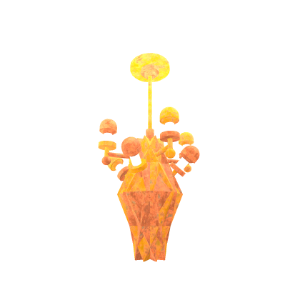 Rusty Chandelier