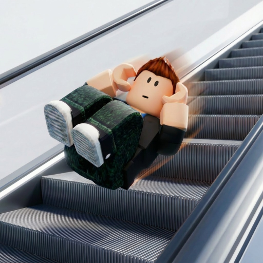 Climb & Roll Down Escalator