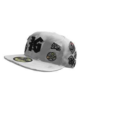 White Cap Fitted Roblox item