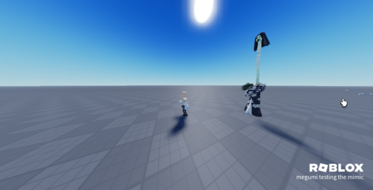 megumi testing the mimic screenshot 3