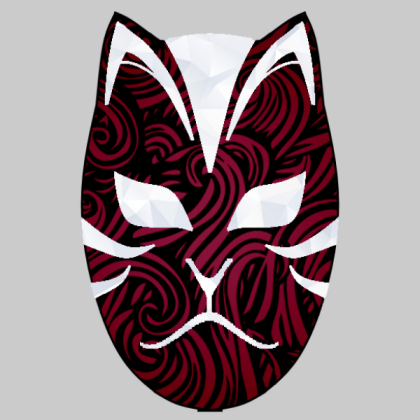 Red White Anbu Roblox decal