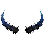 Fiery Horns (Navy)