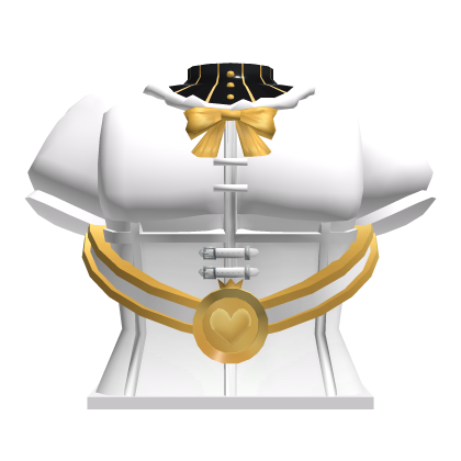 Holy mami white and gold corset (madoka magica)