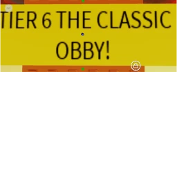 (REWORKED) Classic obby tier 6 icon