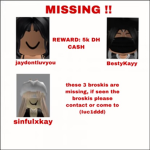 the three broskis are missing!
