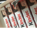 Kinder chocolate bar bc I’m cool