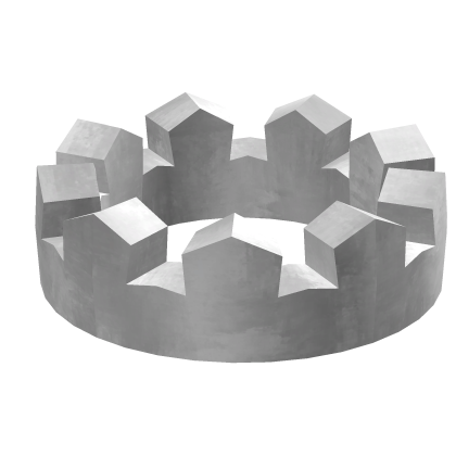(NEW) Shaded White Crown-fetti Cake Remesh (ADDON)