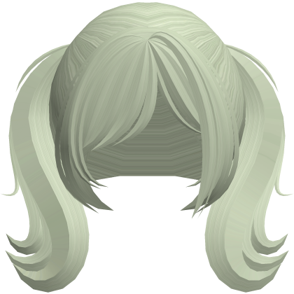 Hime Twin Pigtails (Green) Roblox item
