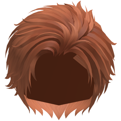 Ginger Side Comb Over Anime Boy Hair