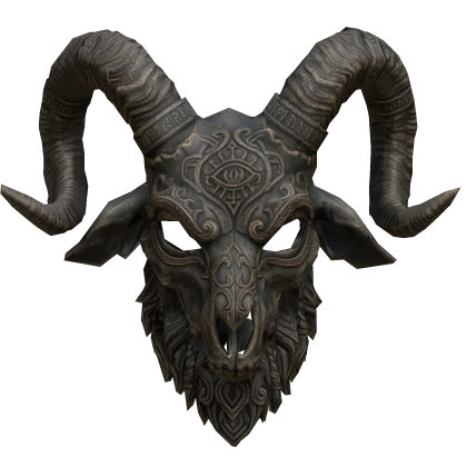 Scary Goat Skull Mask