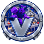V
