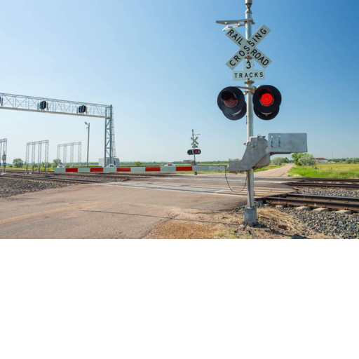 build a railroad crossing