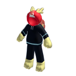 Dragon Onesie (Black + Red)