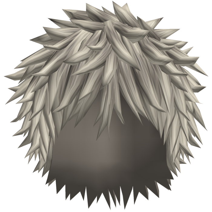blonde spiky emo hair