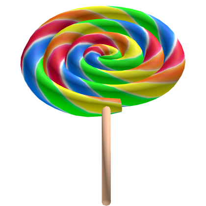 Rainbow Swirl Lollipop Roblox item