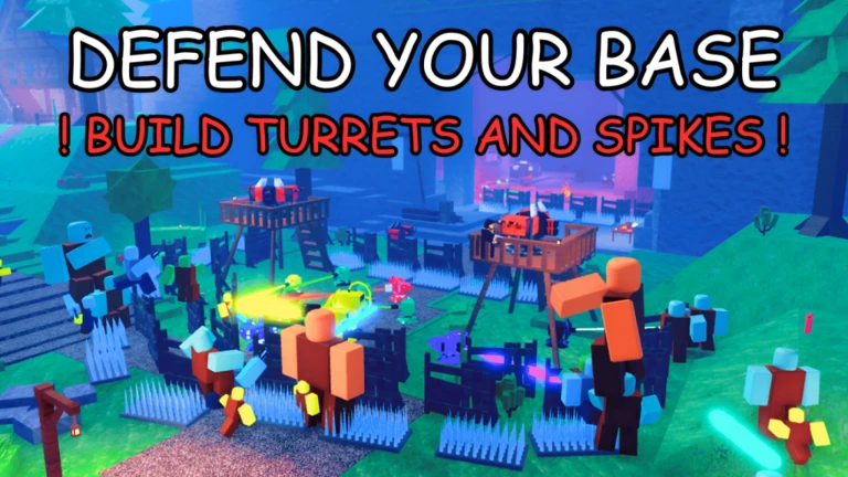 [🔨TURRETS] Defend the Zombie Invasion!