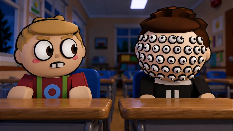 Skinwalker Highschool on Roblox, screenshot 7
