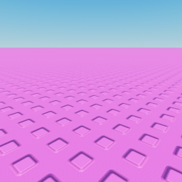 Pink baseplate.