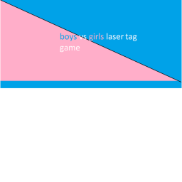 a normal laser tag game