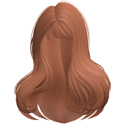 Voluminous Long Blowout Hair (Ginger) Roblox item