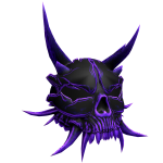 Oni Purple Skull Shoulder