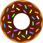 ¡donuts de chocolate!