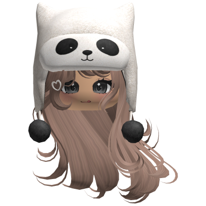 Milktea Cute Panda Windy Hair
