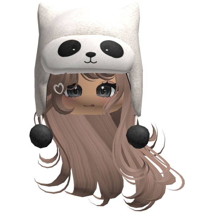Milktea Cute Panda Windy Hair