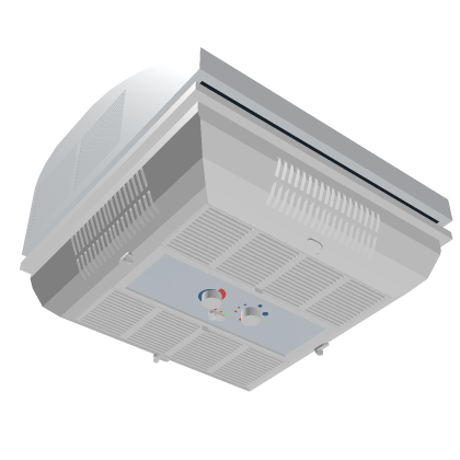 RV Roof Air Conditioner [NON-WORKING MODEL]